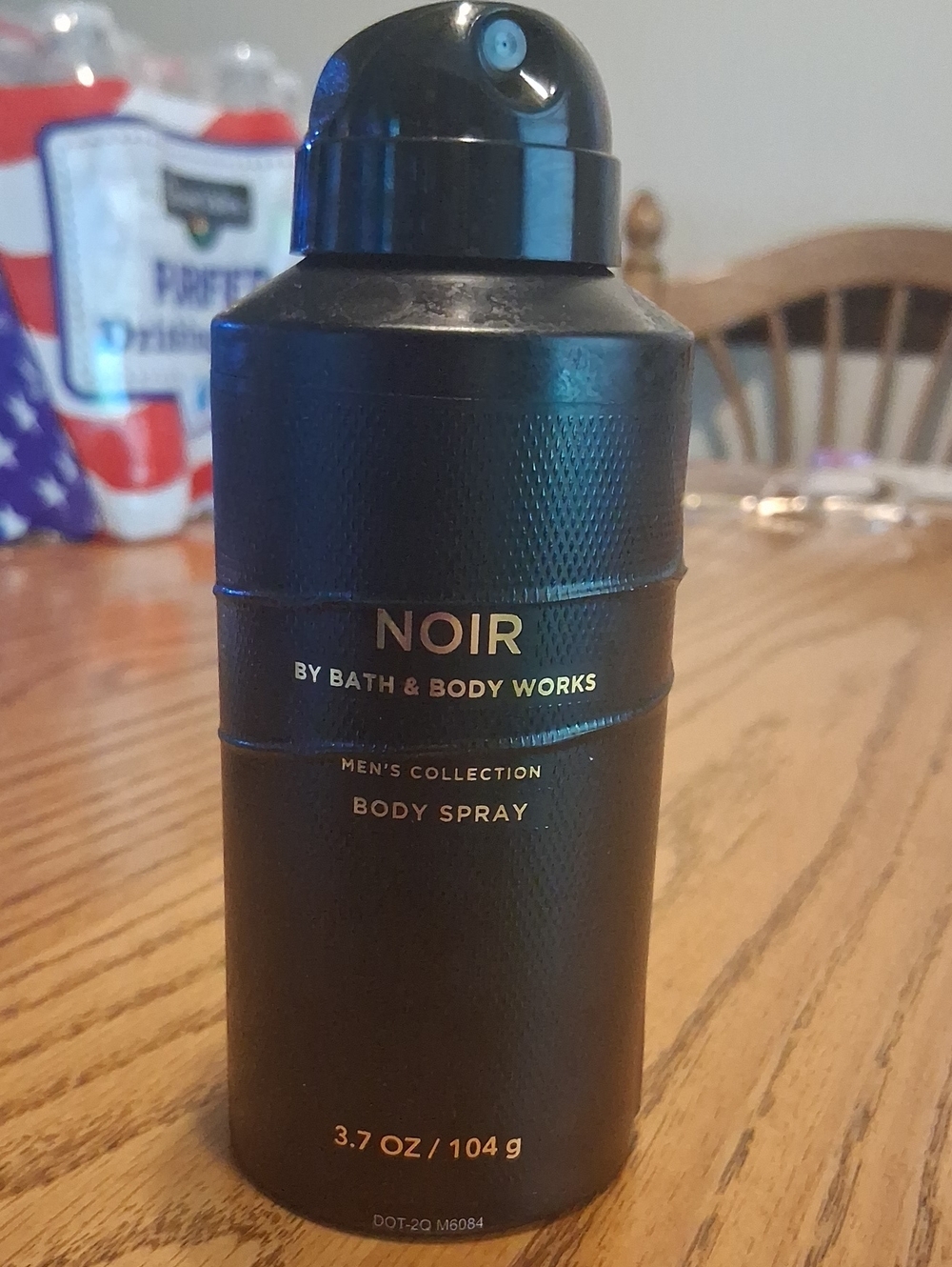 Bath & Body Works Noir Men’s Body Spray - Black with Gold Accents